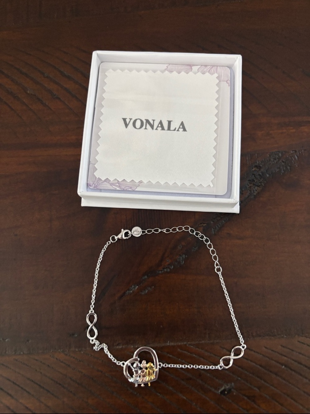 Three Sisters Heart Bracelet